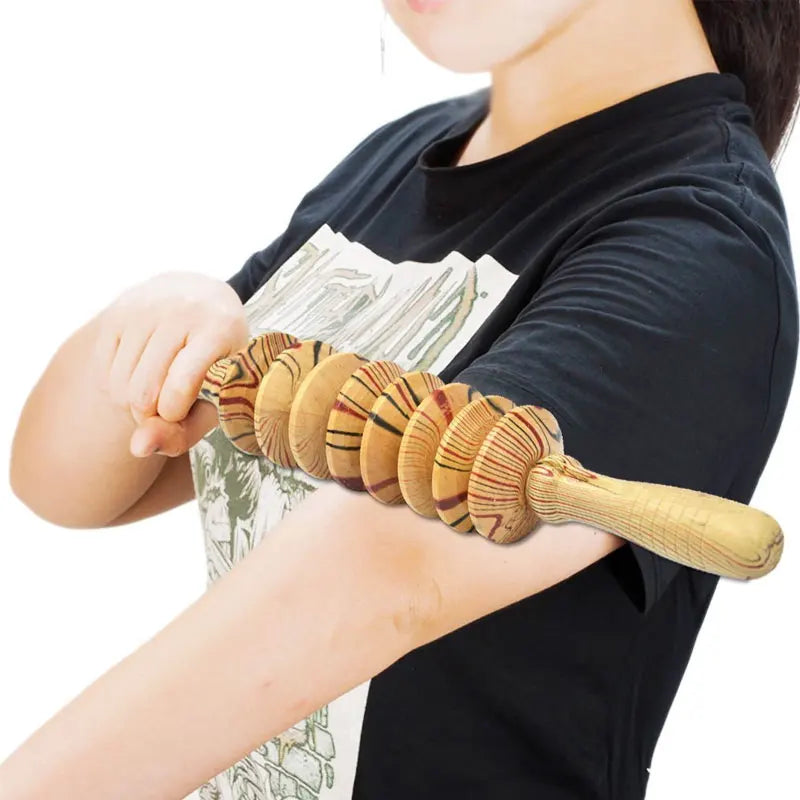 Cellulite Massage Roller Stick for Deep Tissue and Muscle Relief Relaxation Treatment Tidesmit