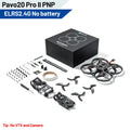 Pavo20 Pro II FPV Drone with ELRS 1104 Motors - High Performance System Pavo PRO II PNP ELRS Tidesmit