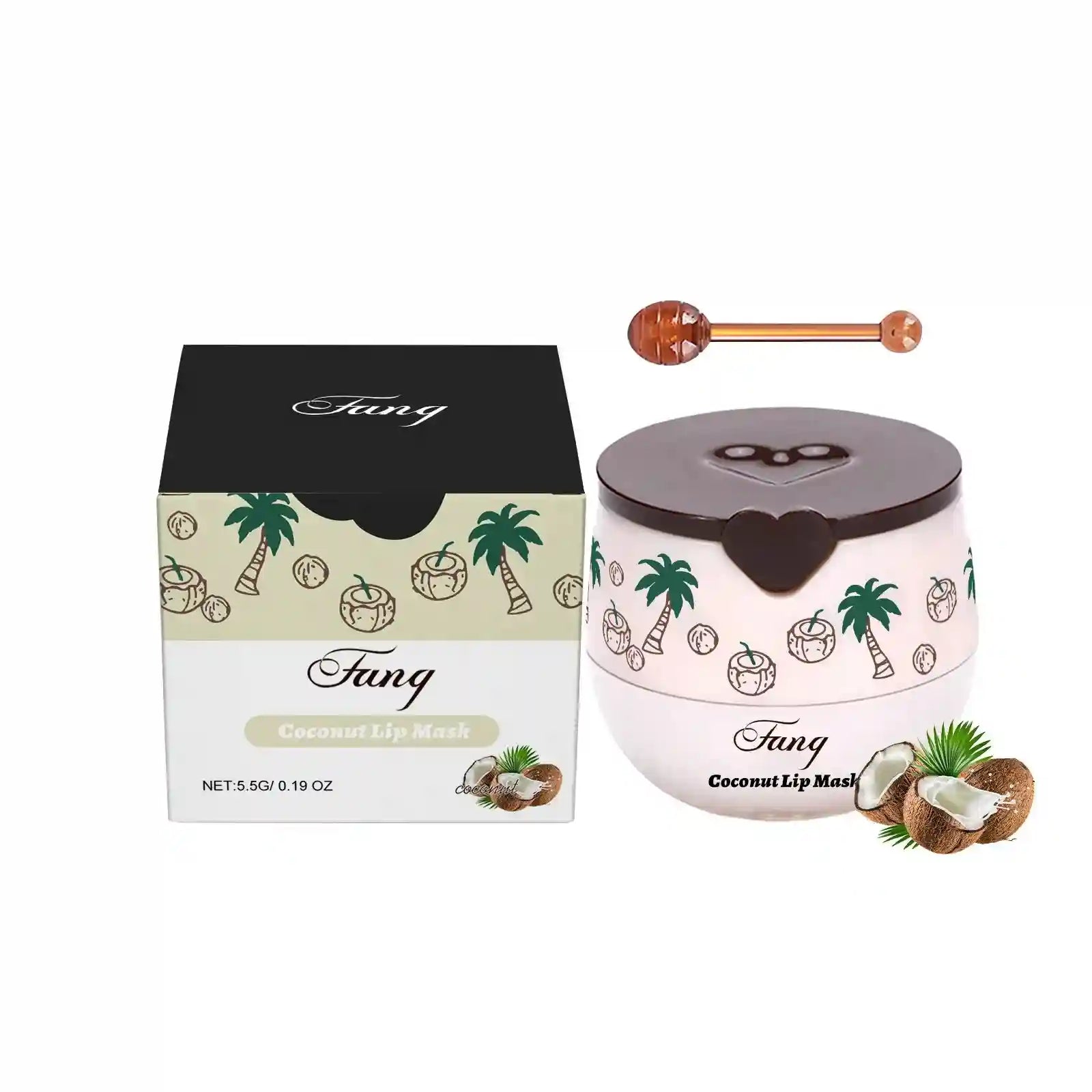 Moisturizing Lip Treatment & Hydrating Repair Balm - Tidesmit Lip Care Coconut flavor boxed Tidesmit