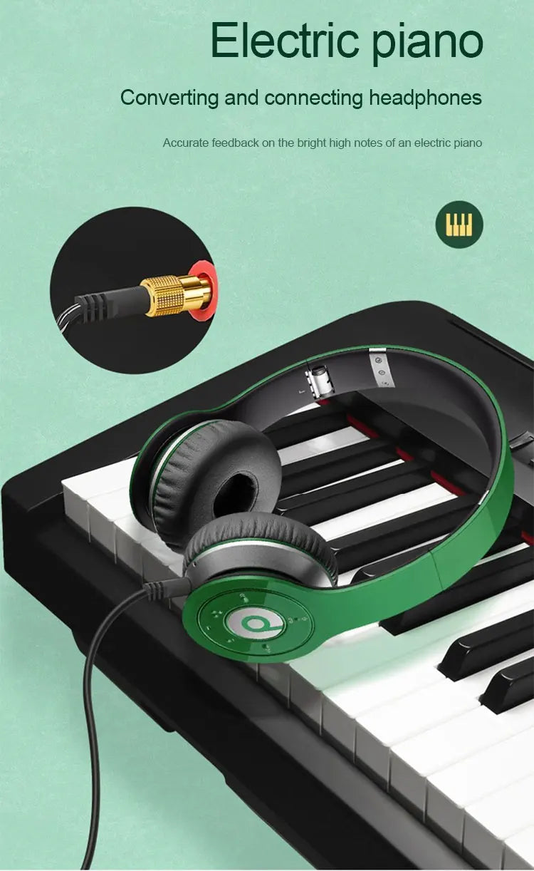 Studio Monitor Headphones with Active Noise Cancellation - Wired Over-Ear Tidesmit