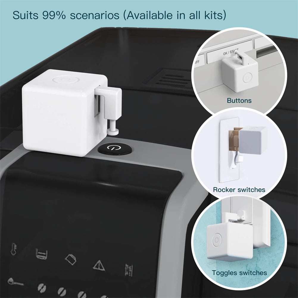 Smart Bluetooth Fingerbot Switch Pusher for App and Voice Control Tidesmit