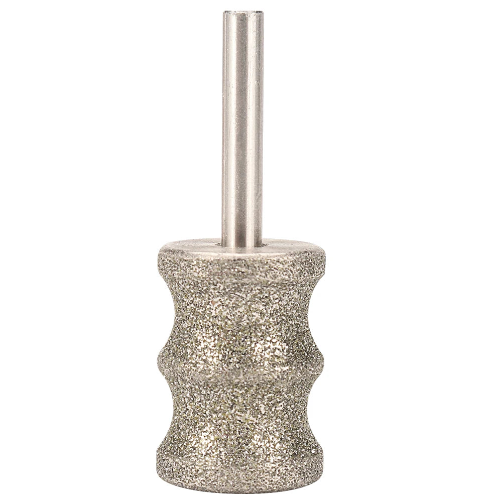 Replacement diamond grinding head for dog electric nail polisher for smooth, easy pet paw grooming.