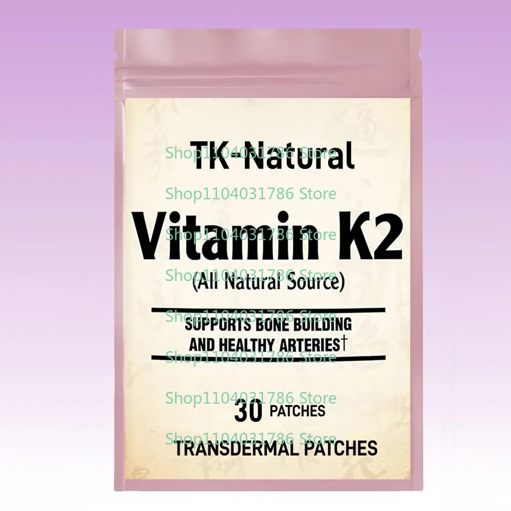 30 Patches  Vitamin K2 MK-7 Transdermal Patches - Bone, Joint, & Immune Support