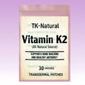 30 Patches  Vitamin K2 MK-7 Transdermal Patches - Bone, Joint, & Immune Support