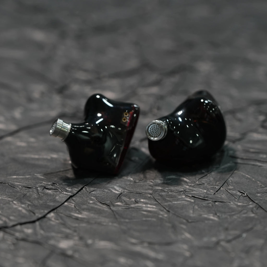 Vermilion Flame Hybrid 1DD+2BA IEM Earphones by Tidesmit Tidesmit