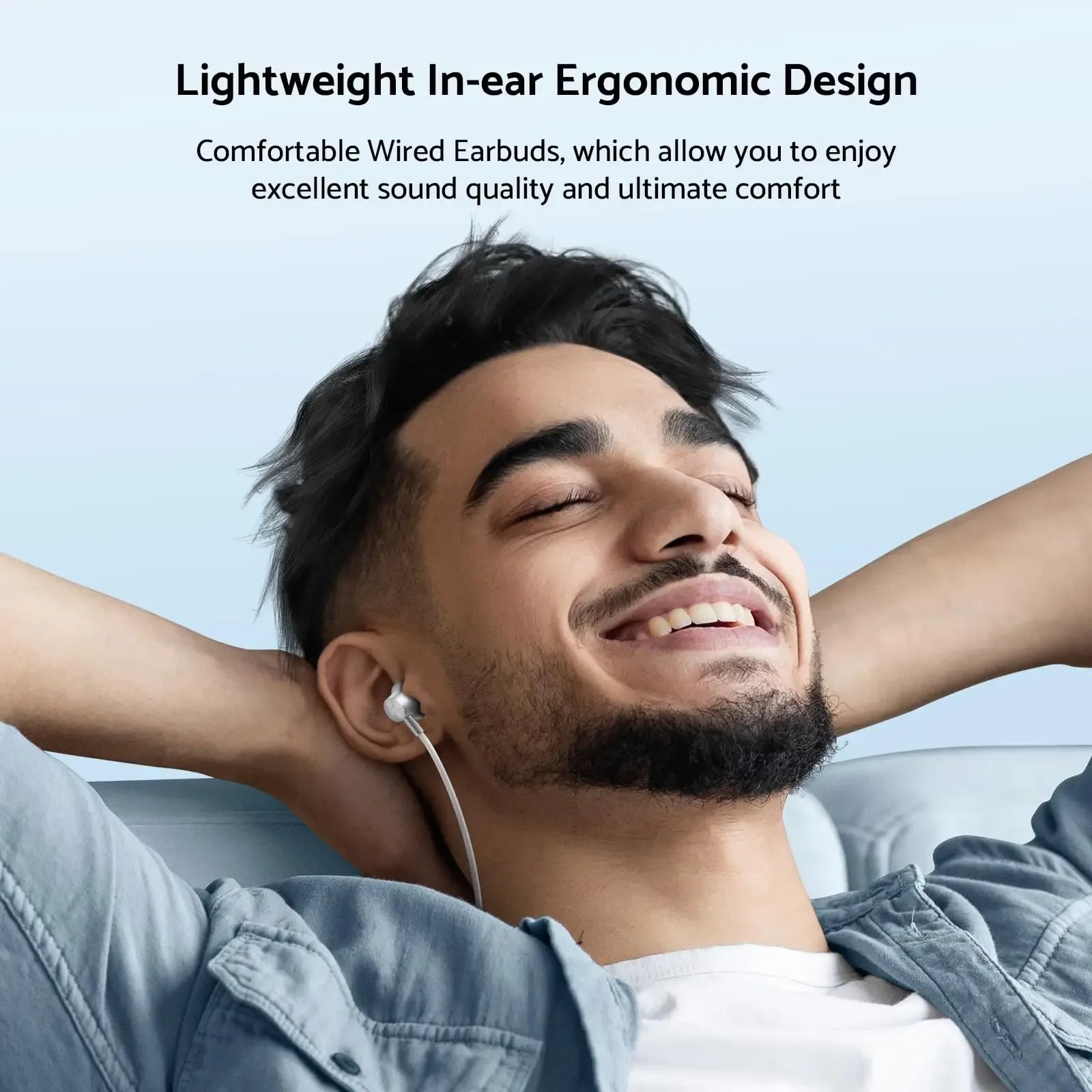 Tidesmit USB C Wired Headphones - HiFi Stereo Audio with Mic Tidesmit