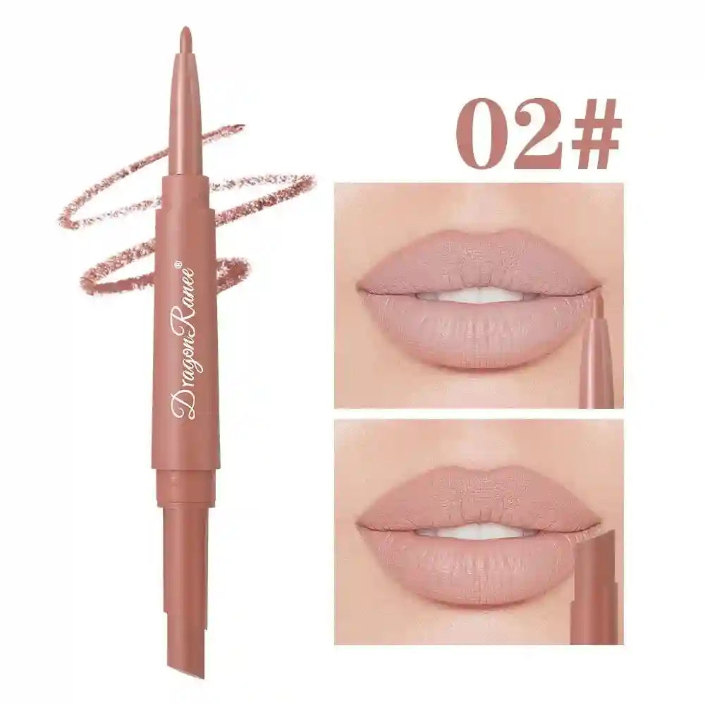 Matte Lip Liner and Lipstick Pen | Waterproof Long Lasting 2-in-1 Lip Care Tidesmit