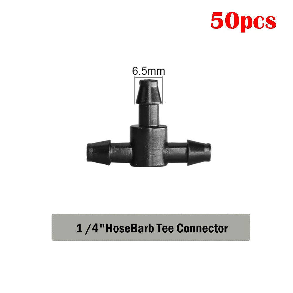 5-50Pcs Adjustable Irrigation Drippers Sprinklers 1/4'' Emitter Dripper Micro Drip Irrigation Sprinklers For Watering System