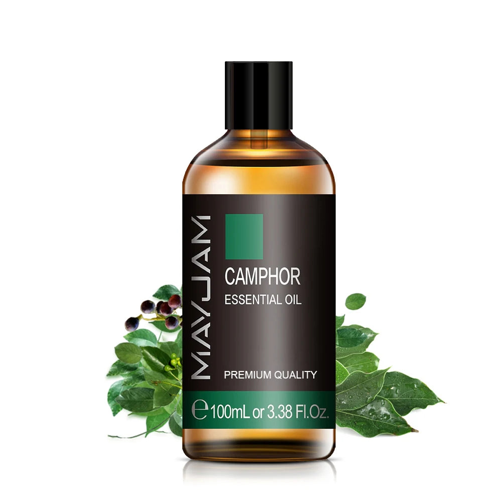 Tidesmit 100ml organic essential oils for humidifiers including lavender and eucalyptus for aromatic therapy.