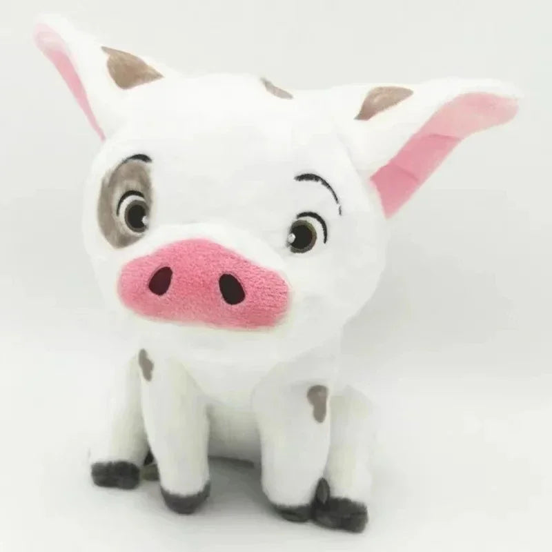 22cm soft Pua Moana plush toy, cute white stuffed pig doll, perfect for bedroom decor and kids' gifts.