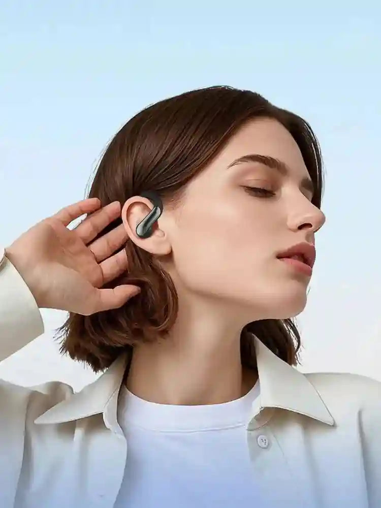 Wireless Over-Ear Headphones with Active Noise Cancellation - Gray/Black/Purple Tidesmit