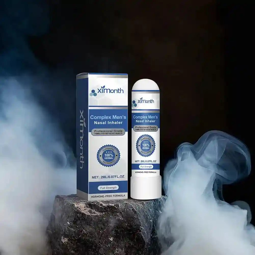 Men's Nasal Sniffing Stick - Energizing Aromatherapy & Lip Care Lip Care Tidesmit