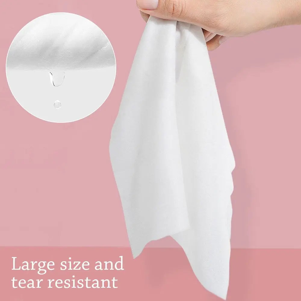 50pcs Fashion Disinfection Baby Wet Wipes Non woven fabric Portable Moist Paper Hand Cleaning Tissue Home