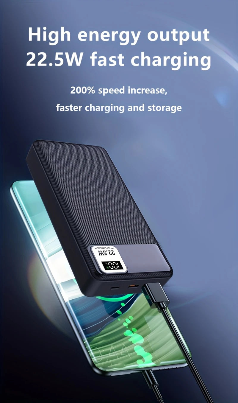 10000mAh Fast Charging Power Bank - PD USB-C Portable Battery Tidesmit