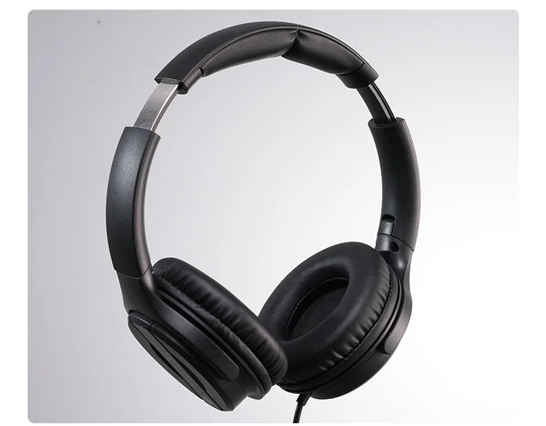 Studio Monitor Headphones with Active Noise Cancellation - Wired Over-Ear Tidesmit