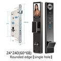 SANKESONG 3D Face Recognition Fingerprint Smart Door Lock WiFi Camera Electronic Lock Digital Electronic Key IC Card APP Unlock