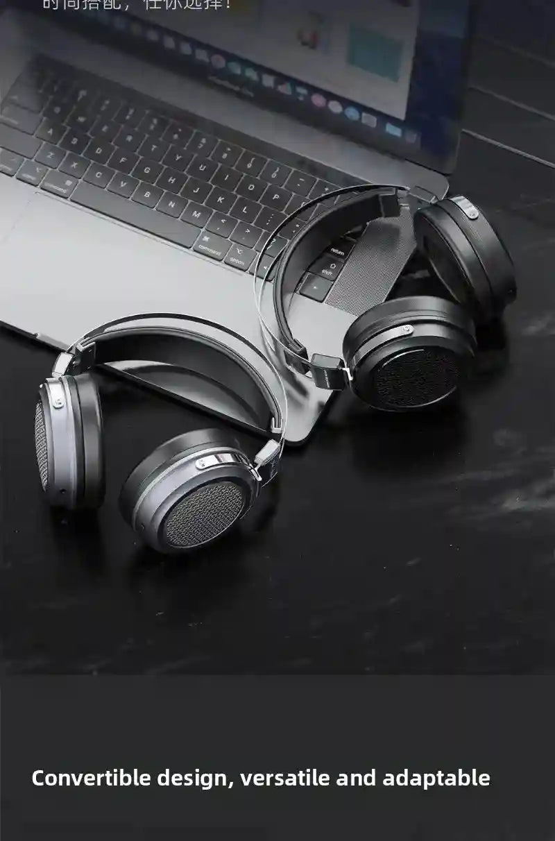 FiiO JT1 Over-Ear Headphones with 50mm Dynamic Drivers for HiFi Audio Tidesmit