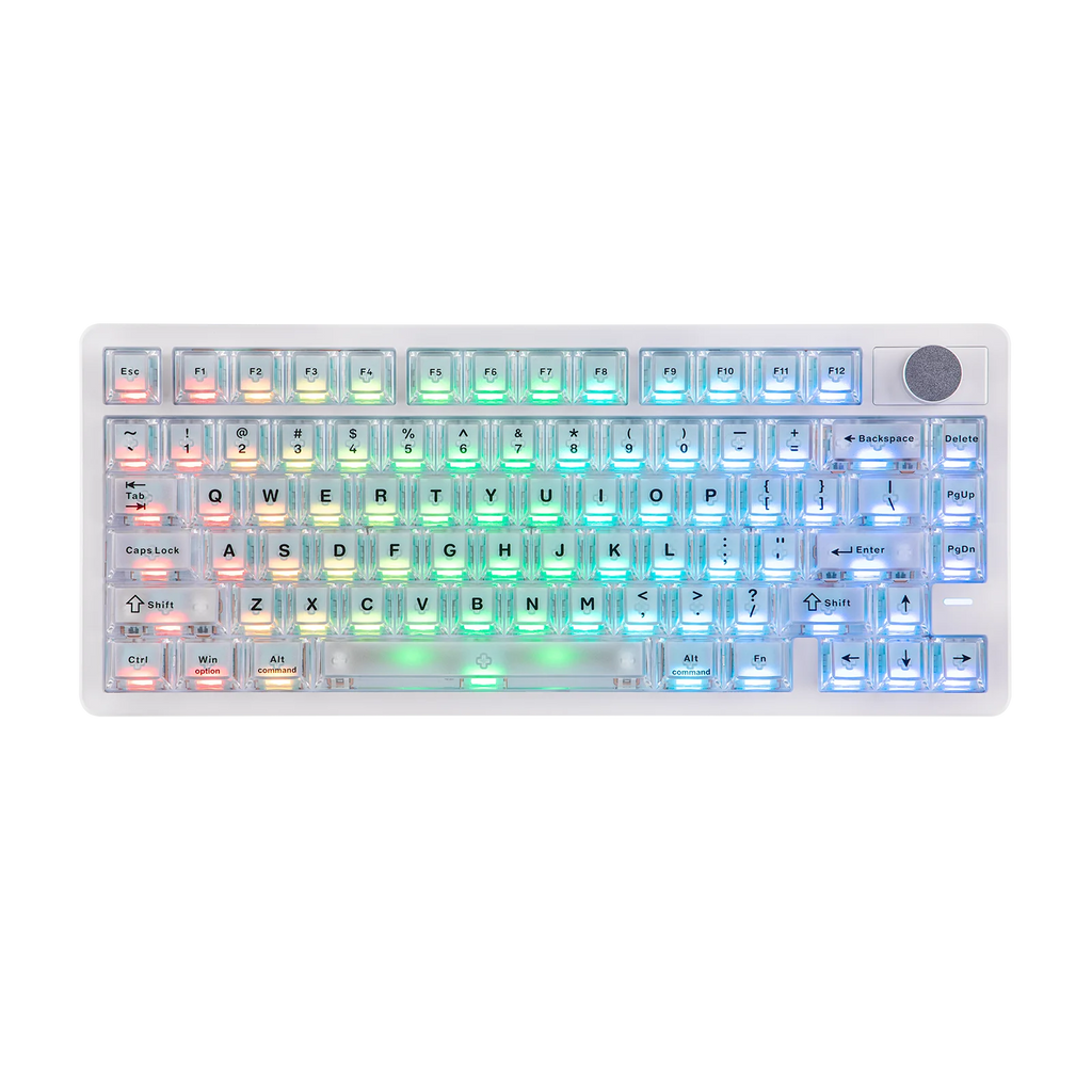 EPOMAKER HE75 V2 75% ANSI US Layout Tri-mode Wireless Hall Effect Gaming Keyboard 0.005mm Adjustable Actuation/Rapid Triggering