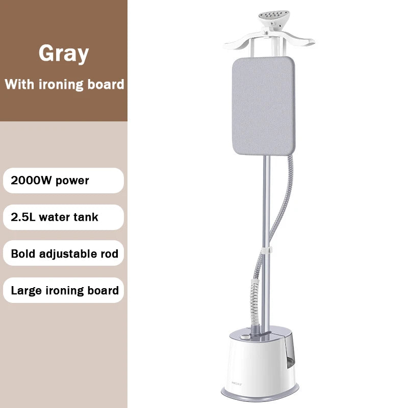 Tidesmit 2000W vertical garment steamer for efficient household ironing and professional steam pressing of clothes