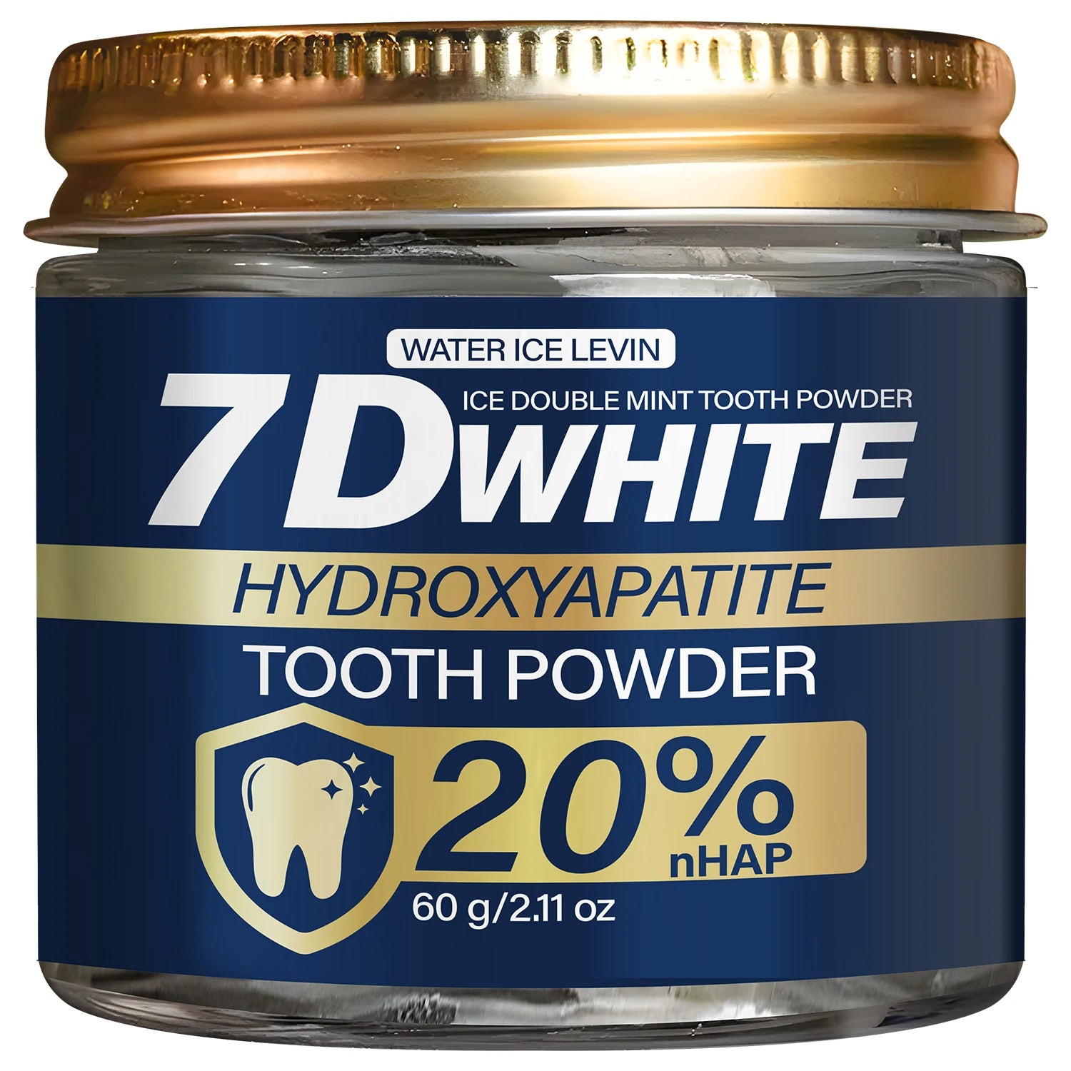 Tidesmit 20% nHAP hydroxyapatite charcoal tooth powder for natural teeth whitening and fresh double mint breath