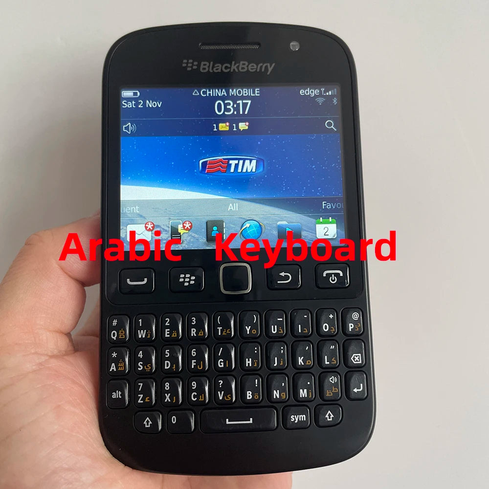 Blackberry 9720 Samoa Original 3G Mobile Cell Phone Unlocked 2.8" 5MP WiFi  Smartphone QWERTY Cellphone English Arabic QWERTY