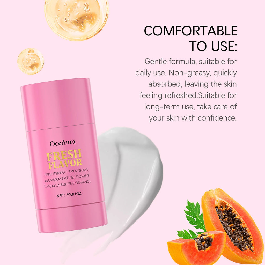 Tidesmit long-lasting antiperspirant deodorant cream stick for effective body odor removal and sweat protection.