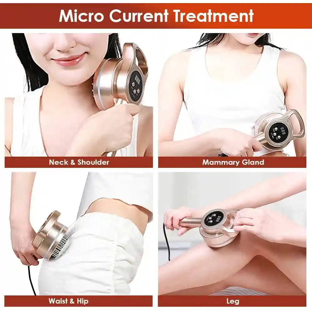 Electric Meridian Massager for Lymphatic Drainage - EU Plug 220V Relaxation Treatment Tidesmit