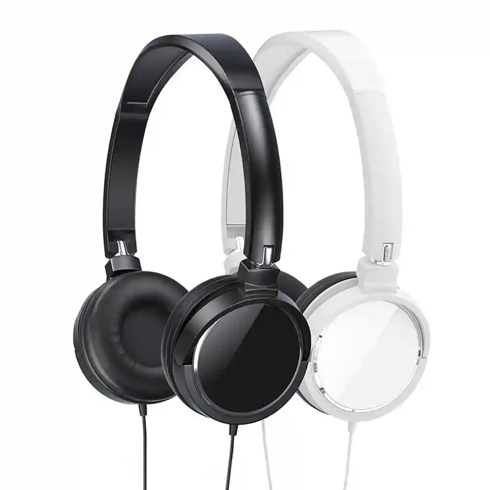 Noise Cancelling Wired Over-Ear Headphones with Mic - Tidesmit Tidesmit