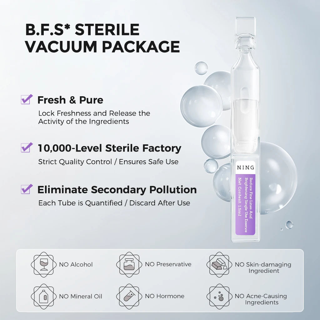 Peptides Retinol Serum Face Niacinamide Panthenol VC-IP Anti-Aging Wrinkle Dark Spot Repair 20x1.5ml Tightening Skin Repair