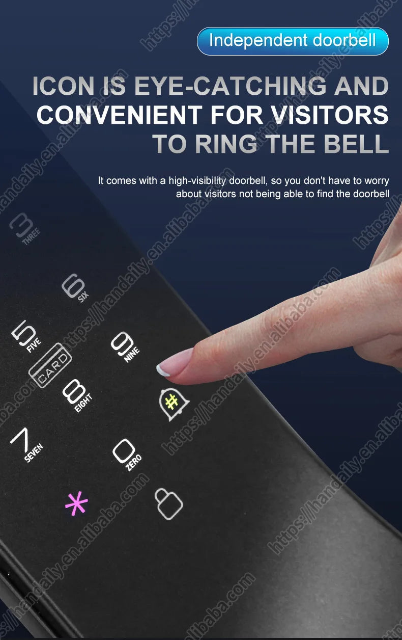 Face Recognition Smart Door Lock Israel Mortise Wifi Fingerprint Cerradura Tuya Inteligente Digital Lock With Camera For Home