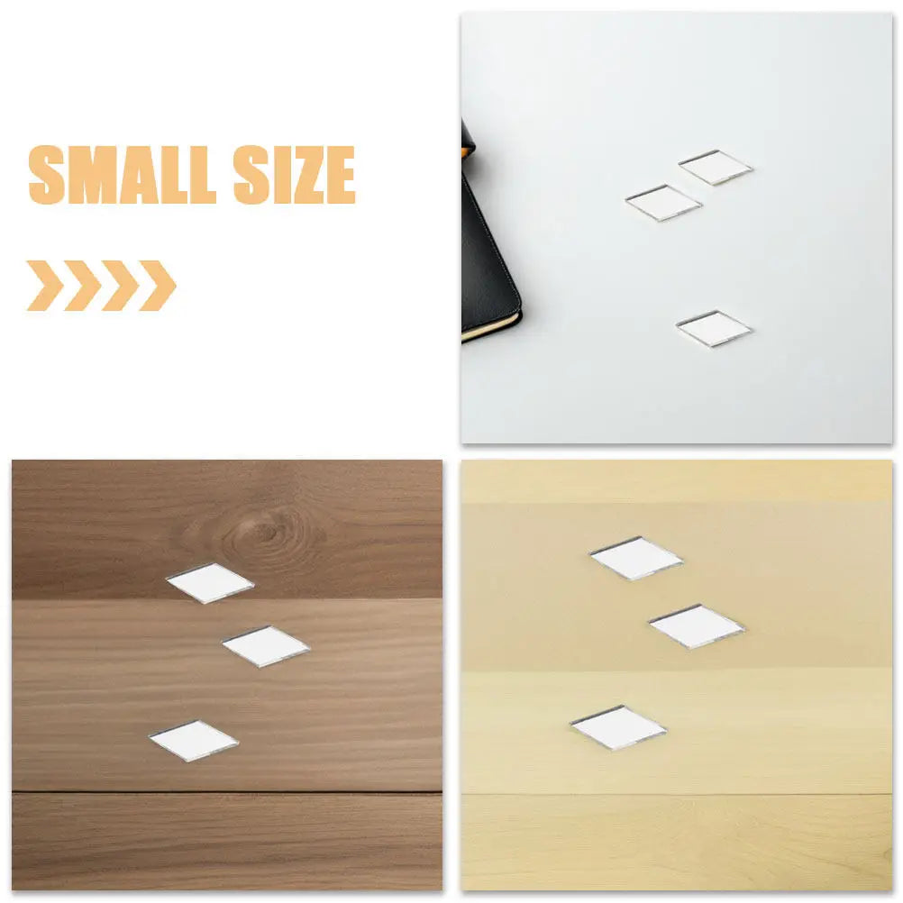 200Pcs Rhombus Self Adhesive Mirror Mini Tiles Compact Shimmering Mosaic for DIY Crafts Wall Decor Furniture Upgrade Acrylic