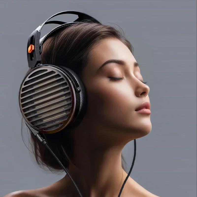 FiiO FT7 Open-Back Planar Headphones | 106mm Carbon Diaphragm | Tidesmit Tidesmit