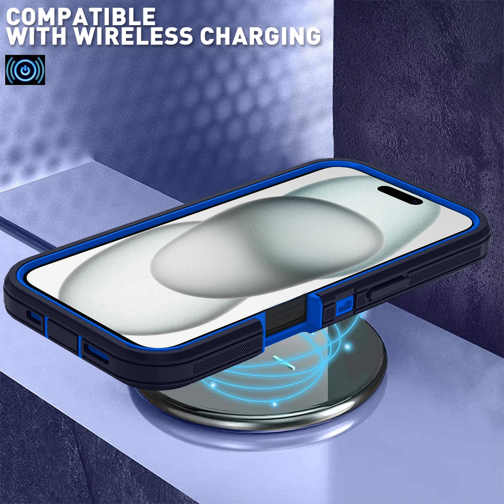 iPhone 17 Pro Max Shockproof Case with Integrated Kickstand - Tidesmit Tidesmit