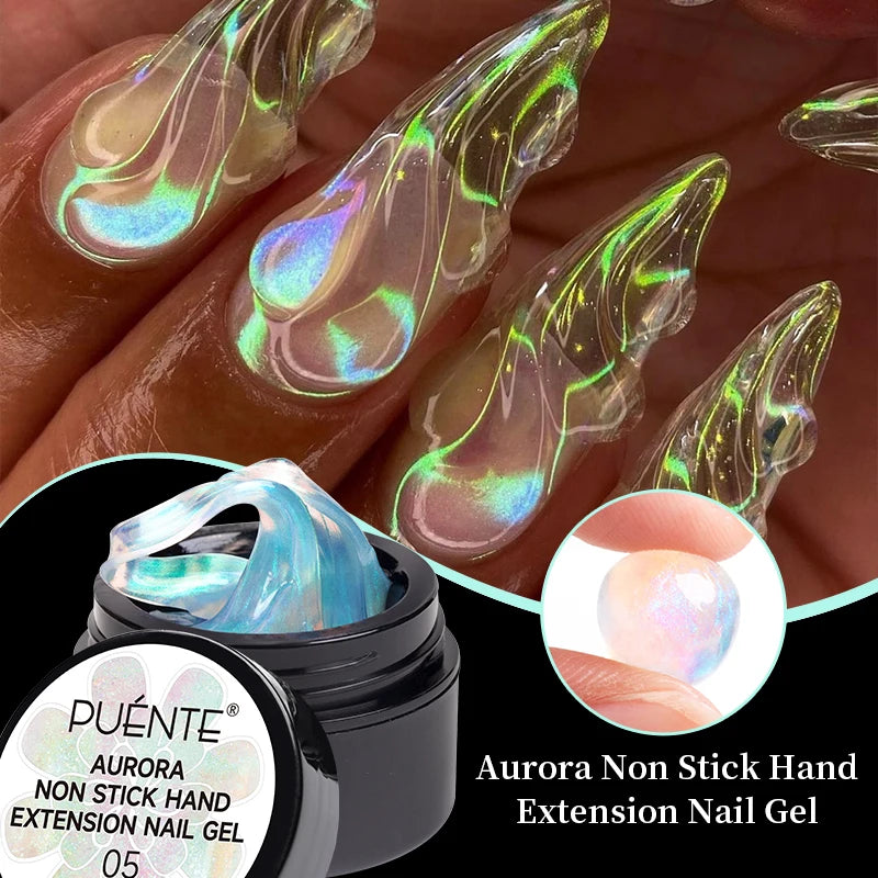 3D Sculpture Gel Nail Polish 15ml - Professional Soak Off Formula Permanent Makeup Machines Aurora extension 05 Tidesmit
