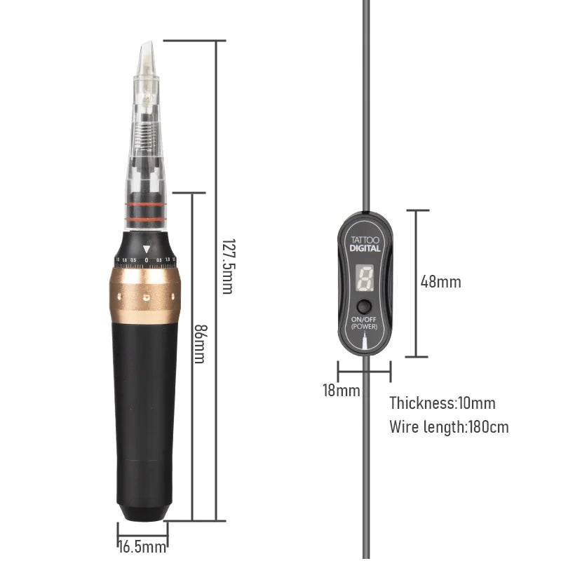 PMU Machine Pen Kit for Microblading & Lips - Model PM005 Permanent Makeup Machines Tidesmit