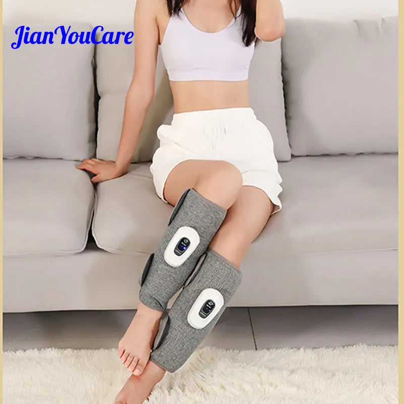 Portable Calf Massager with Heat - Air Compression Recovery Device Fascia Gun Tidesmit