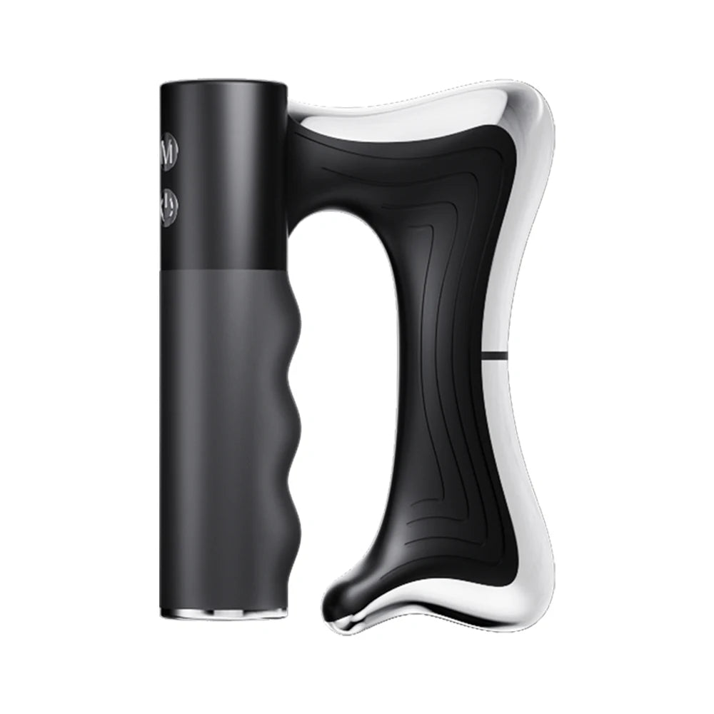 Electric Fascia Massager | Portable Recovery Tool for Home Spa Use Relaxation Treatment Black Tidesmit