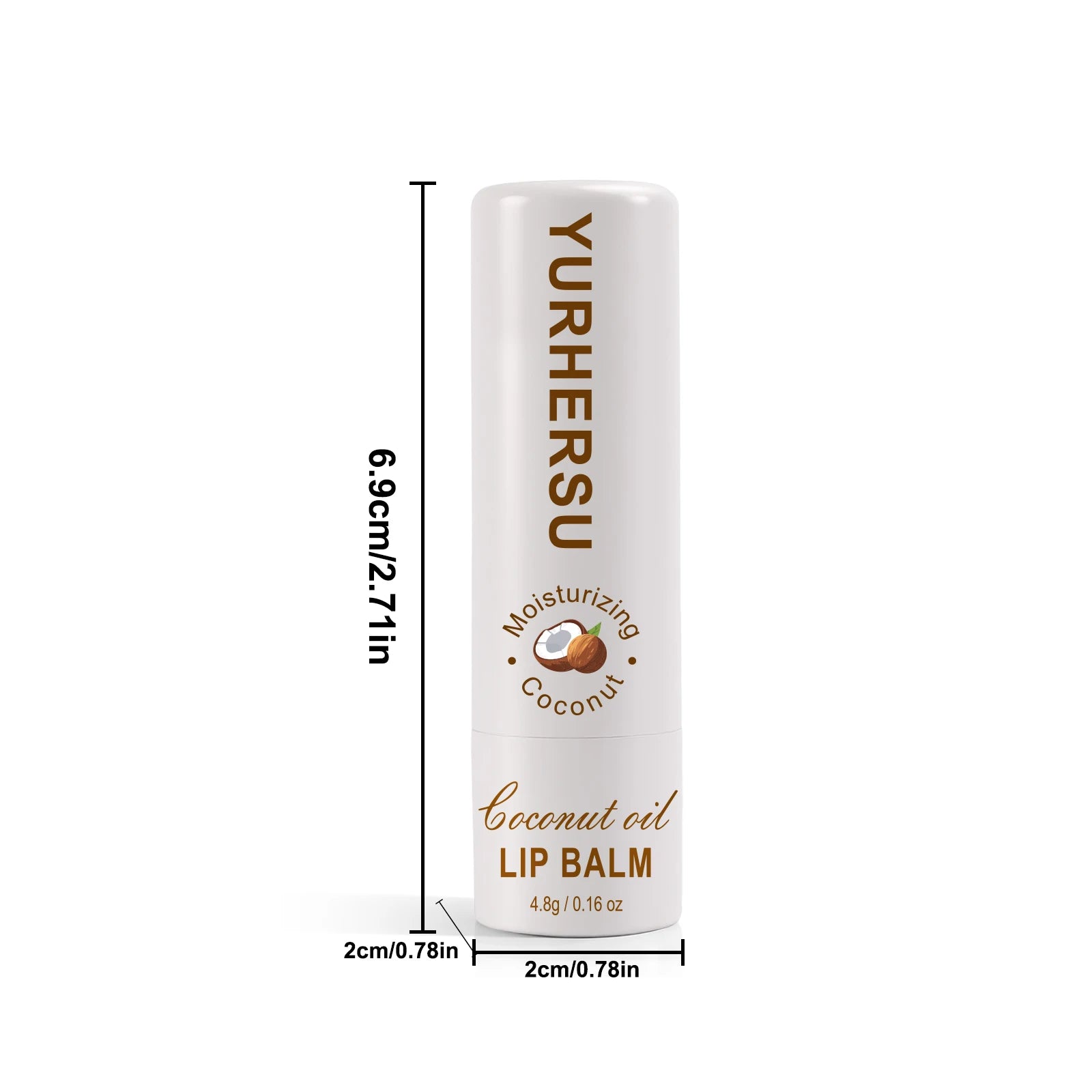 Moisturizing Lip Balm for Dry Chapped Lips - Tidesmit 9.6g Lip Care Tidesmit