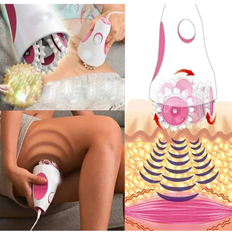 Electric Body Massager with 3D Infrared Heat Therapy by Tidesmit Body Shaping Massage Equipment Tidesmit