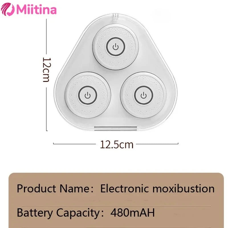 Moxibustion Heat Therapy Device - Smoke-Free Deep Tissue Muscle Recovery Fascia Gun Tidesmit