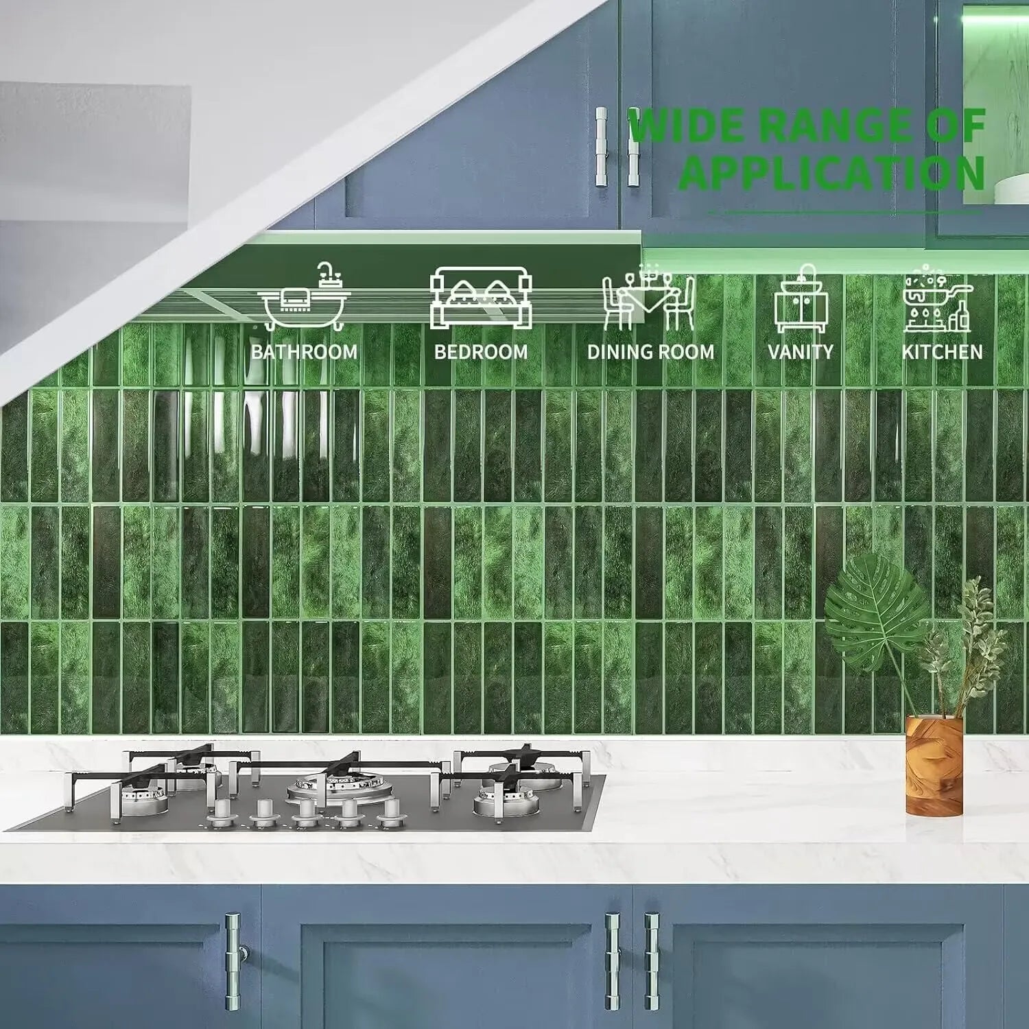 Backsplash Tile for Kitchen Peel and Stick, Self Adhesive Stick on Subway Tiles for Kitchen, Bathroom