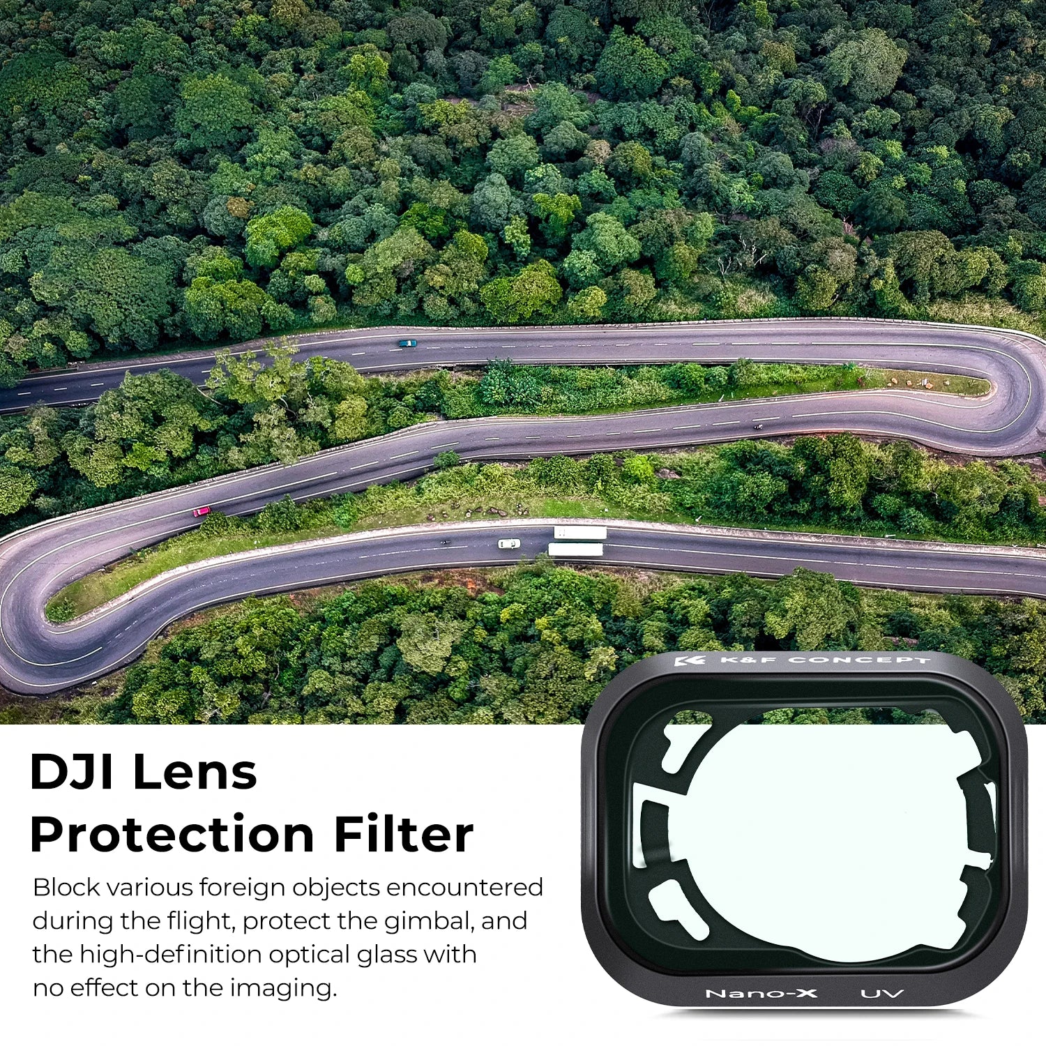 DJI Mini 3 Pro Variable ND Filter Kit - Premium Optical Glass Lens Tidesmit