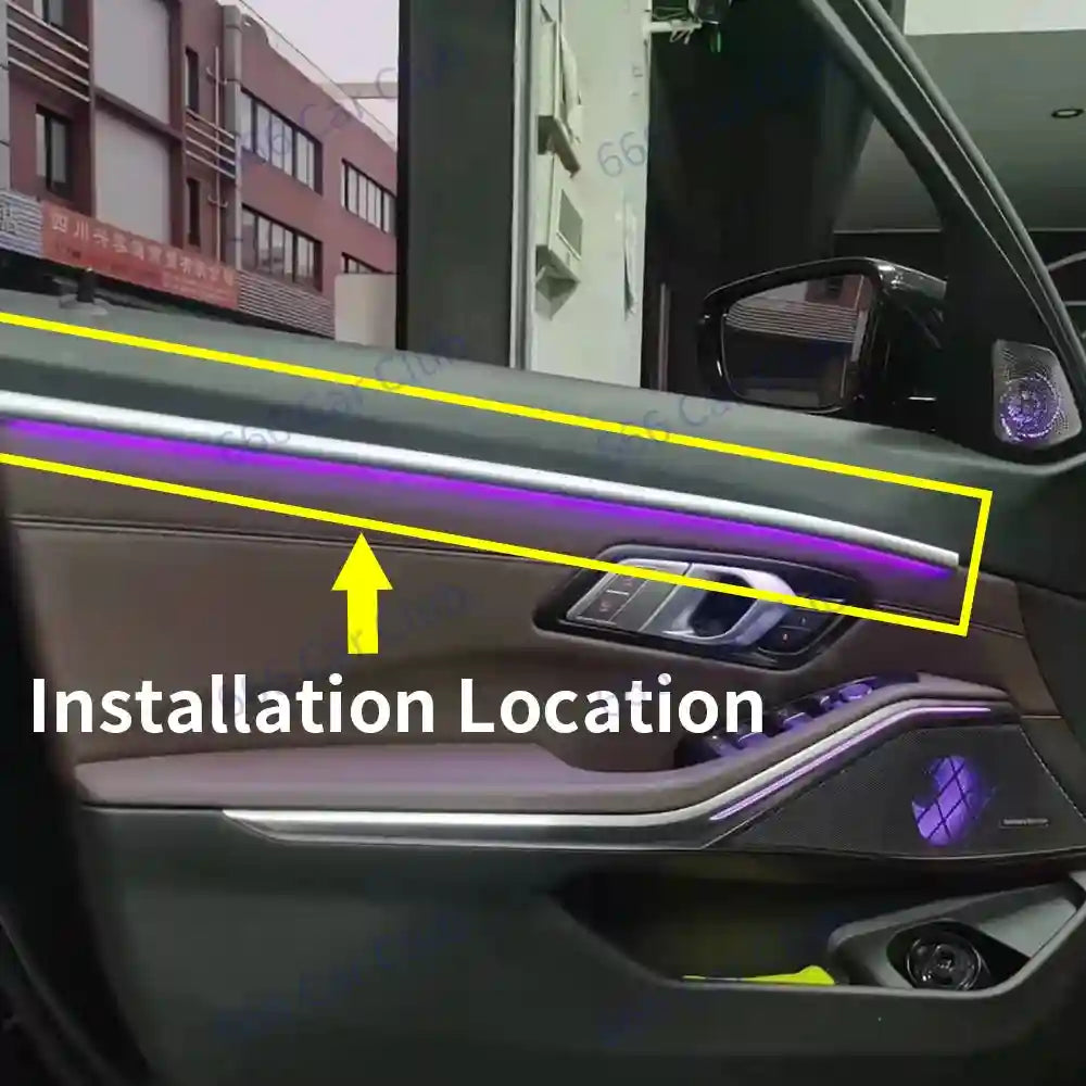 BMW G20 3 Series 11-Color LED Interior Ambient Light Kit Tidesmit