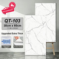 20/40Pcs 30cmx60cm Self-adhesive Marble Tiles Sticker Waterproof Floor Sticker PVC Tile Kitchen Bathroom Wall Sticker Home Decor
