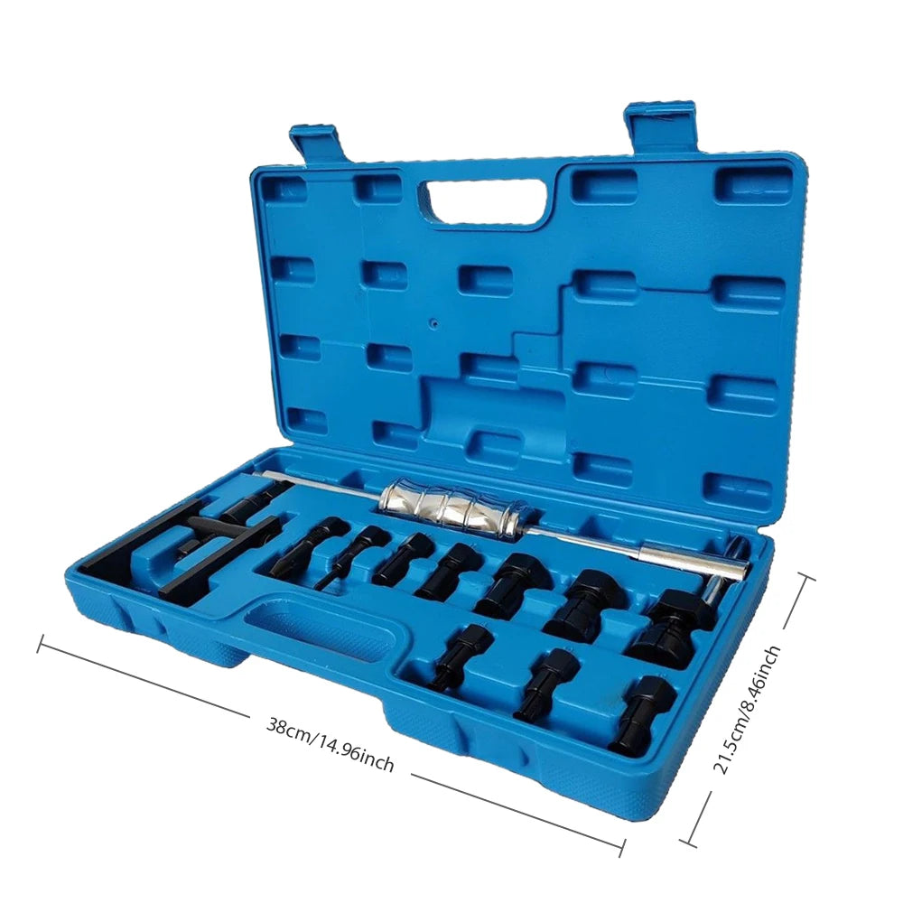 Podofo 8-32MM Inner Bearing Puller Set Internal Bearing Extractor Kit Slide Hammer Bearing Puller Insert Bearing Remover Tool