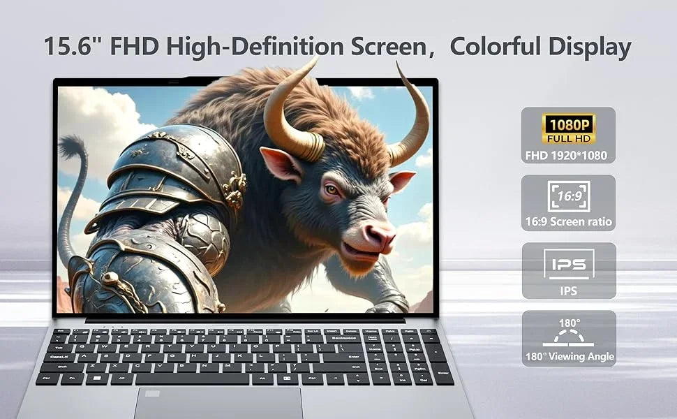 2026 i9 Laptops Windows 11 15.6" Laptop Fingerprint UnIock Intel Core i9-10980HK 16GB RAM 1TB 2TB SSD Office Gaming i9 Notebook