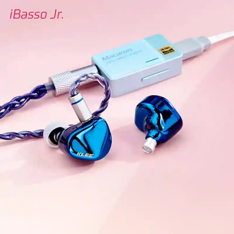 iBasso Jr. Klee In-Ear Monitors | Dual Interface HiFi Wired Earphones Tidesmit