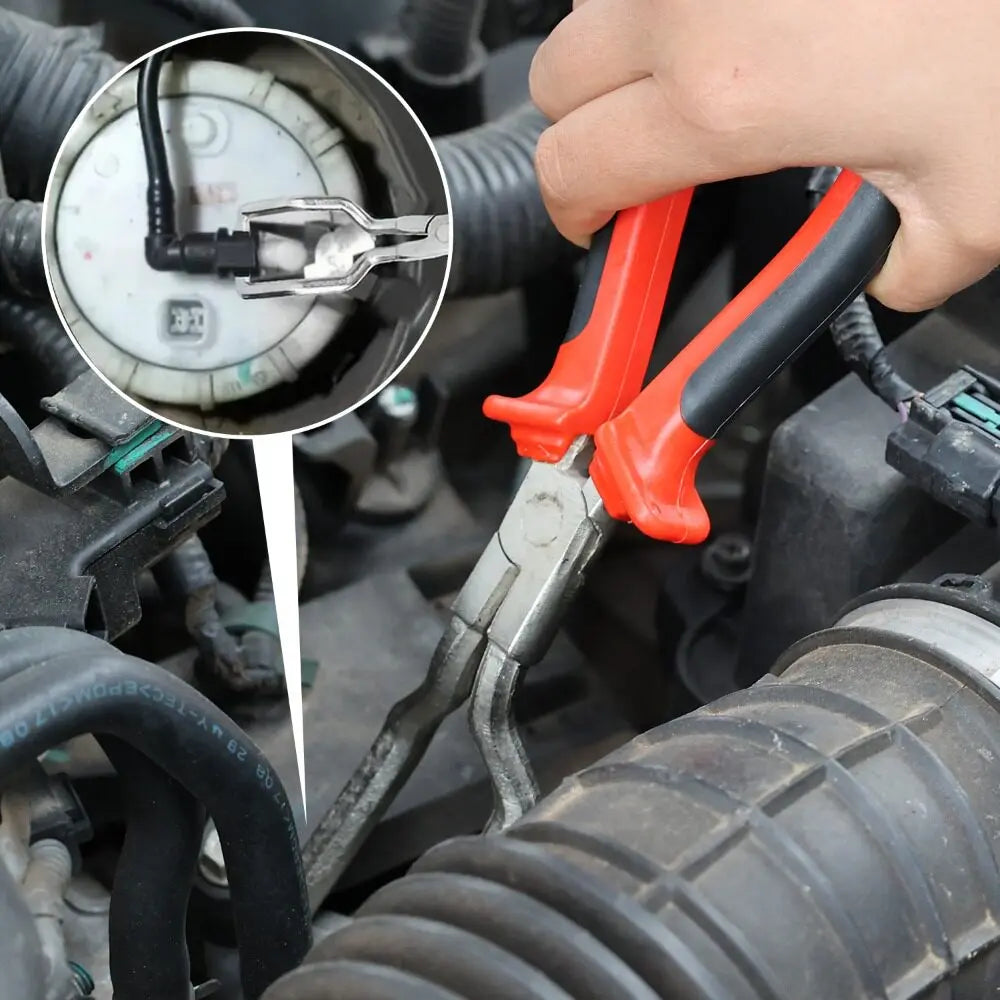 Automotive Fuel Filter Hose Line Pipe Connector Clamp Wrench Removal Tool