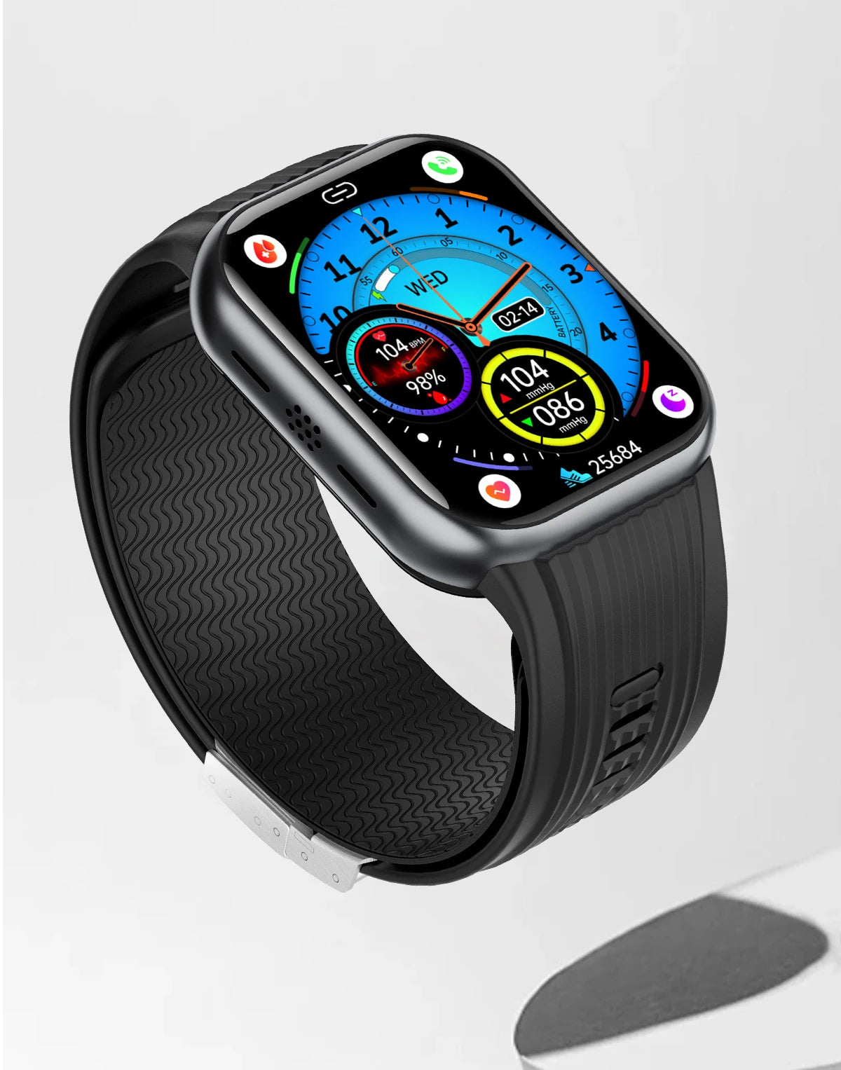 2026New Airbag Blood Pressure SmartWatch NFC ECG+PPG Body Temp Sleep SpO2 Monitor Sports Fitness Health SmartWatch For Men Women