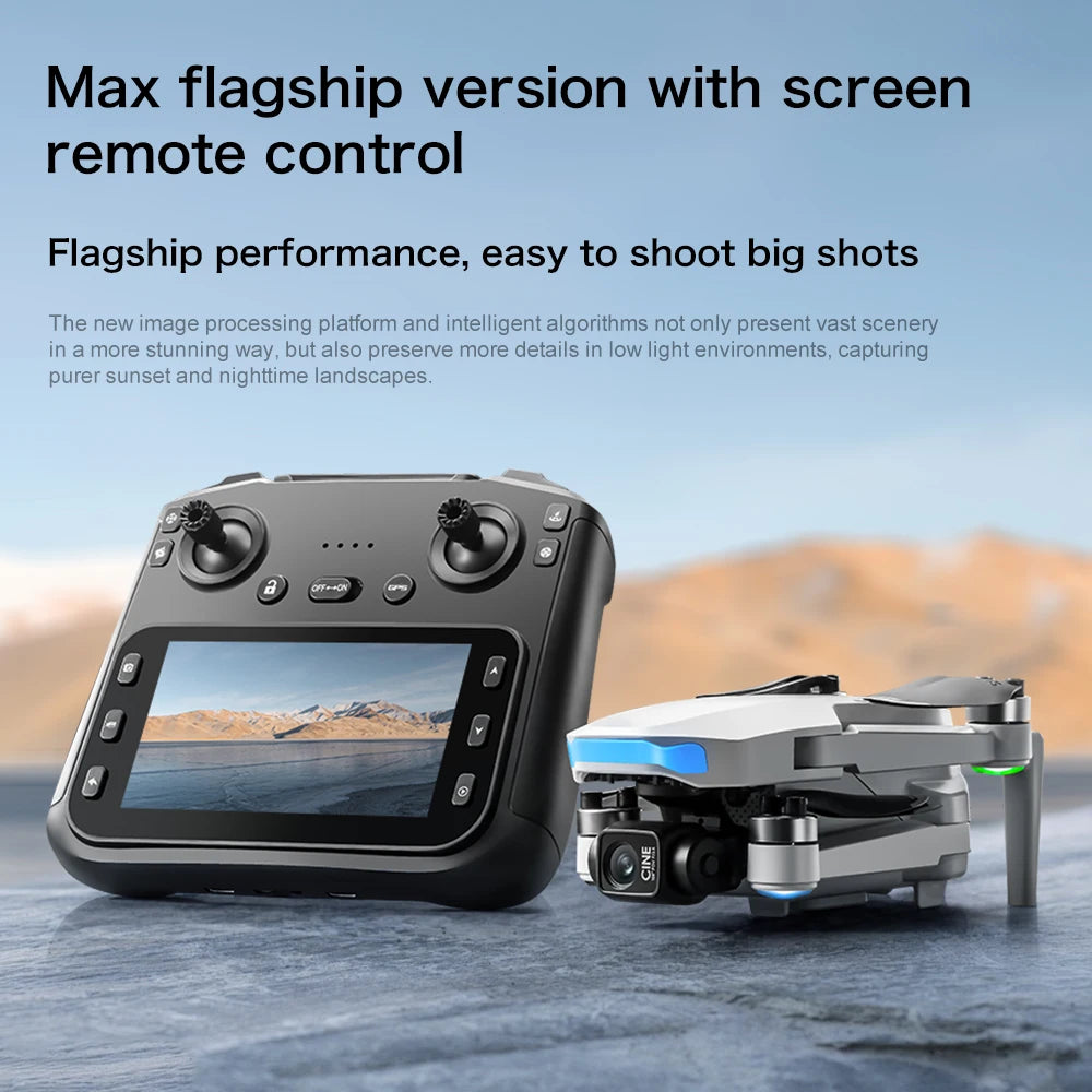 4K Camera Drone with 3-Axis Gimbal GPS Quadcopter - Tidesmit Tidesmit